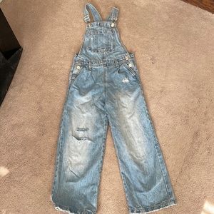 Girls wide leg Zara overalls size 10